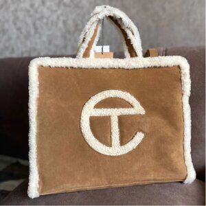 UGG X TELFAR: LARGE - Chestnut unisex shopper👜